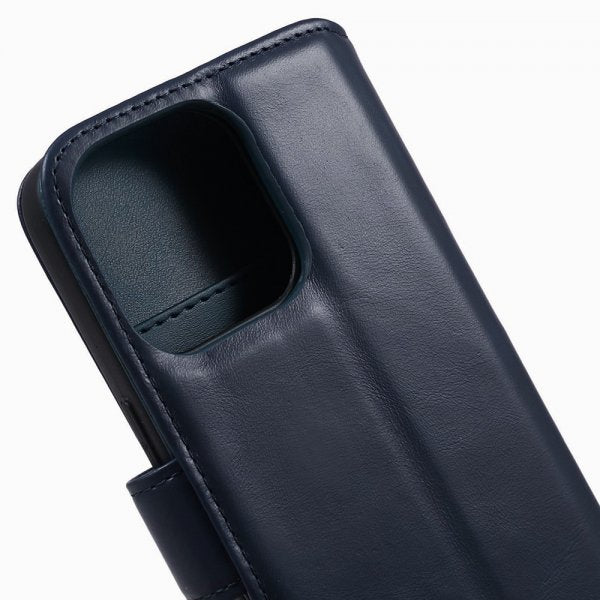 Nordic Covers iPhone 15 Pro Max Essential Leather -suojakotelo, Heron Blue