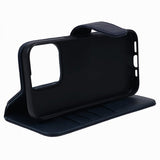 Nordic Covers iPhone 15 Pro Max Essential Leather -suojakotelo, Heron Blue