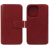 Nordic Covers iPhone 15 Pro Max Essential Leather -suojakotelo, Poppy Red