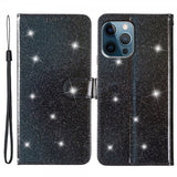 iPhone 15 Pro Max Kuori Glitter Musta