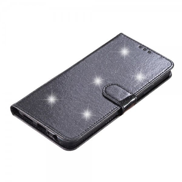 iPhone 15 Pro Max Kuori Glitter Musta