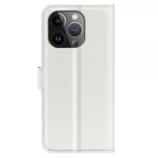iPhone 15 Pro Max Litsi Valkoinen Kotelo