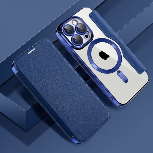 iPhone 15 Pro Max Kuori MagSafe Sininen