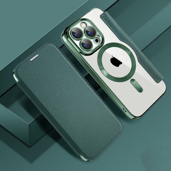 iPhone 15 Pro Max -kotelo MagSafe Vihreä