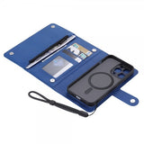 VILI iPhone 15 Pro Max -kotelo irrotettavalla kuorella GHB Series MagSafe Sininen