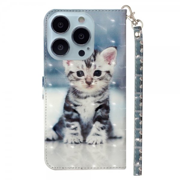 iPhone 15 Pro Max Kuori Kissanpentu-kuviolla