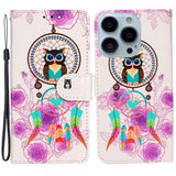 iPhone 15 Pro Max Kuori Pöllö Unisieppari -kuviolla