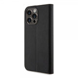 Karl Lagerfeld iPhone 15 Pro Max -kotelo, NFT Karl & Choupette Patch, Saffiano, musta