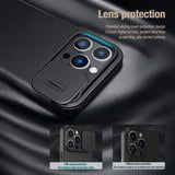 Nillkin iPhone 15 Pro Max Fodral Qin Pro Series Sininen