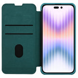 Nillkin iPhone 15 Pro Max Suojakuori Qin Pro Series Vihreä