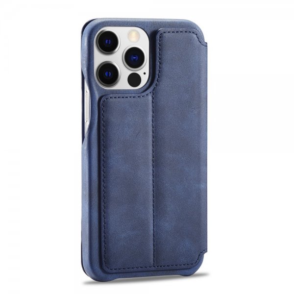 Lc.Imeeke iPhone 15 Pro Max -kotelo, retro sininen