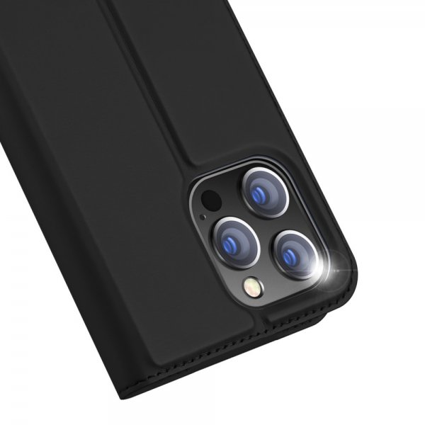 Dux Ducis iPhone 15 Pro Max -kotelo, Skin Pro Series, musta