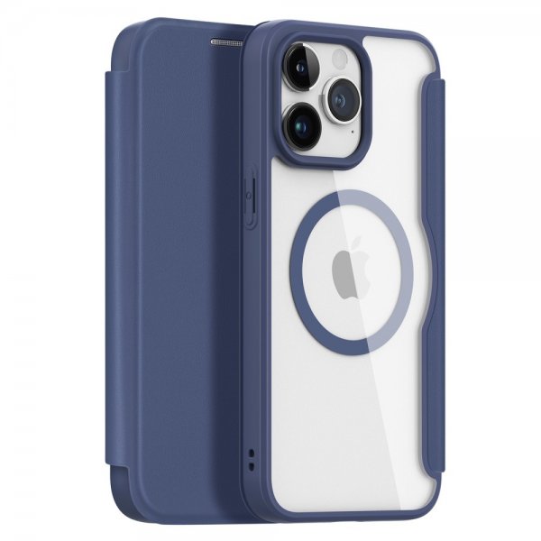 Dux Ducis iPhone 15 Pro Max Kotelo Skin X Pro Series MagSafe Sininen
