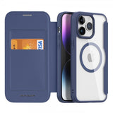 Dux Ducis iPhone 15 Pro Max Kotelo Skin X Pro Series MagSafe Sininen