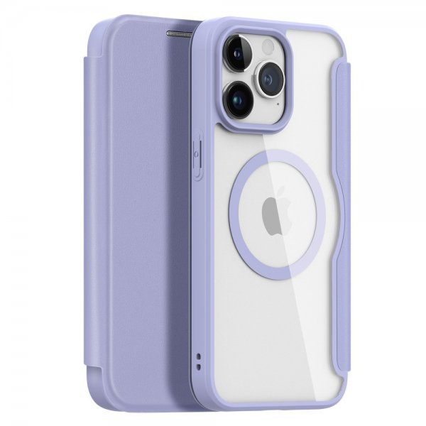 Dux Ducis iPhone 15 Pro Max -kotelo Skin X Pro Series MagSafe, violetti