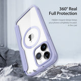 Dux Ducis iPhone 15 Pro Max -kotelo Skin X Pro Series MagSafe, violetti