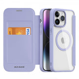 Dux Ducis iPhone 15 Pro Max -kotelo Skin X Pro Series MagSafe, violetti
