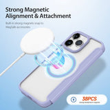 Dux Ducis iPhone 15 Pro Max -kotelo Skin X Pro Series MagSafe, violetti