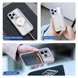 Dux Ducis iPhone 15 Pro Max -kotelo Skin X Pro Series MagSafe, violetti