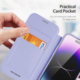 Dux Ducis iPhone 15 Pro Max -kotelo Skin X Pro Series MagSafe, violetti