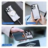 Dux Ducis iPhone 15 Pro Max -kotelo Skin X Pro Series MagSafe, musta