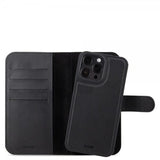Holdit iPhone 15 Pro Max Wallet Case Magnet Plus Musta