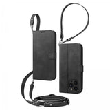 Spigen iPhone 15 Pro Max Wallet S Pro -suojakuori, musta