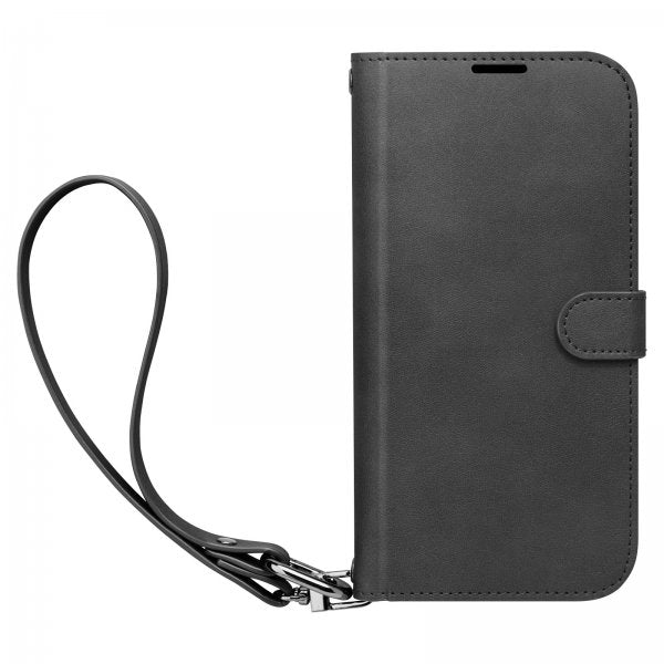 Spigen iPhone 15 Pro Max Wallet S Pro -suojakuori, musta