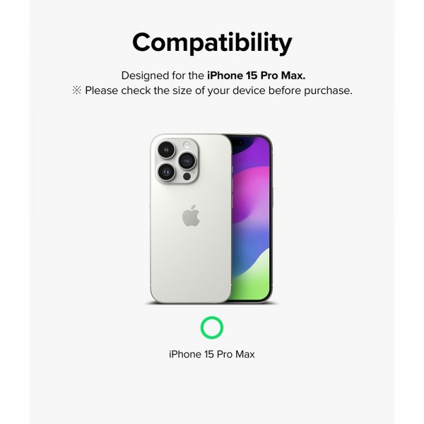 Ringke iPhone 15 Pro Max Kameran suojakehys
