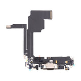 iPhone 15 Pro Max latausliitin joustokaapelilla - Titaani