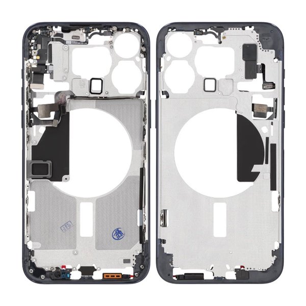 iPhone 15 Pro Max Keskirunko pienosilla OEM - Titaaniansininen