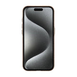 iPhone 15 Pro Max Kuori Hiilikuitukuvio MagSafe Kulta