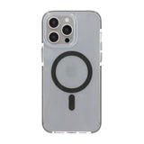 iPhone 15 Pro Max Kuori Iskunkestävä MagSafe Harmaa