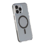 iPhone 15 Pro Max Kuori Iskunkestävä MagSafe Harmaa