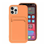 iPhone 15 Pro Max Kuori Korttiteline Oranssi