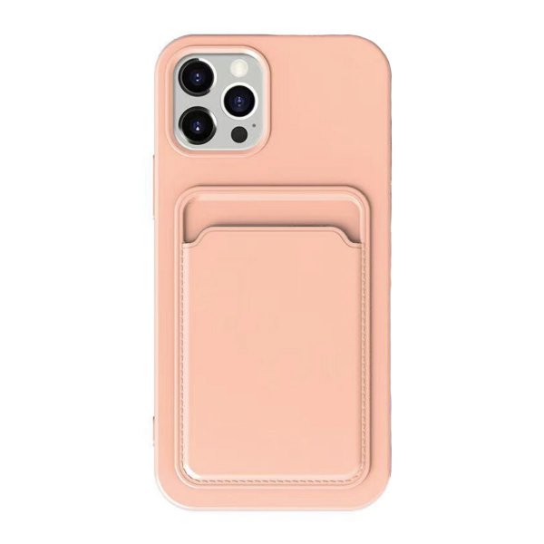 iPhone 15 Pro Max Kuoret Korttipidike Pinkki