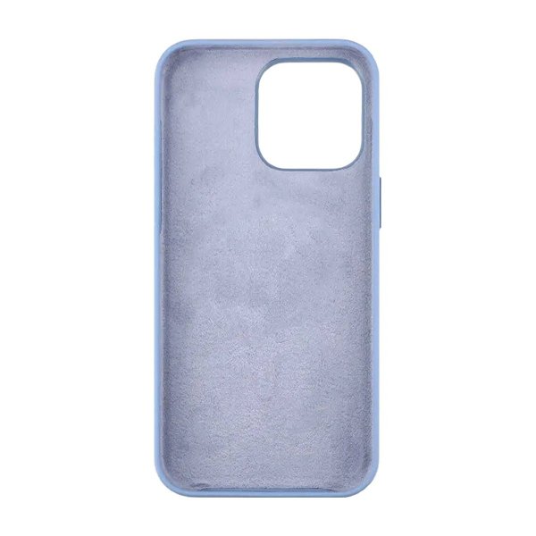 Rvelon iPhone 15 Pro Max Kuori Silikoni Vaaleansininen