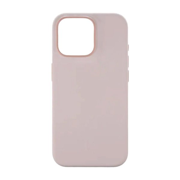 Rvelon iPhone 15 Pro Max Kuori Silikoni Vaaleanpunainen