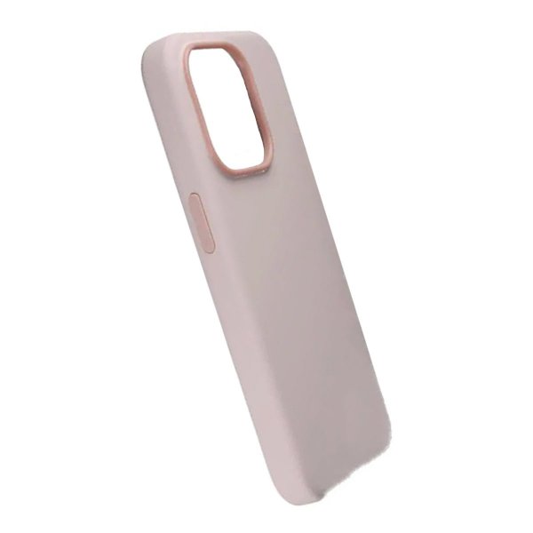 Rvelon iPhone 15 Pro Max Kuori Silikoni Vaaleanpunainen