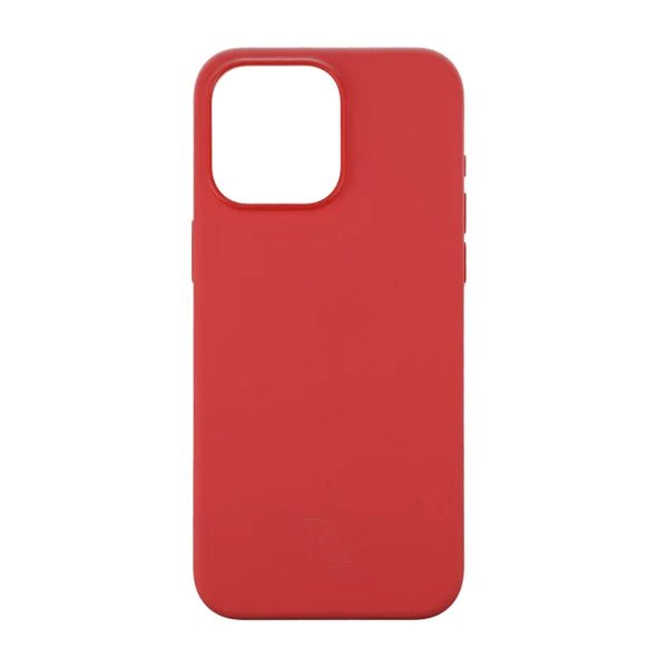 Rvelon iPhone 15 Pro Max Kuori Silikoni MagSafe Punainen