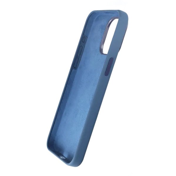 Rvelon iPhone 15 Pro Max Kuori Silikoni Tummansininen