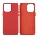 Rvelon iPhone 15 Pro Max Silikonikuori Punainen