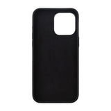 Rvelon iPhone 15 Pro Max Silikonikuori Musta