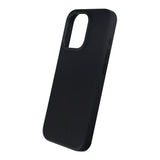 Rvelon iPhone 15 Pro Max Silikonikuori Musta