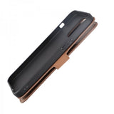 Rvelon iPhone 15 Pro Max -kotelo, aitoa nahkaa, ruskea