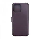 Rvelon iPhone 15 Pro Max Kuori Aitoa Nahkaa Violetti