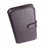 Rvelon iPhone 15 Pro Max Kuori Aitoa Nahkaa Violetti