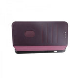 Rvelon iPhone 15 Pro Max Kuori Aitoa Nahkaa Violetti