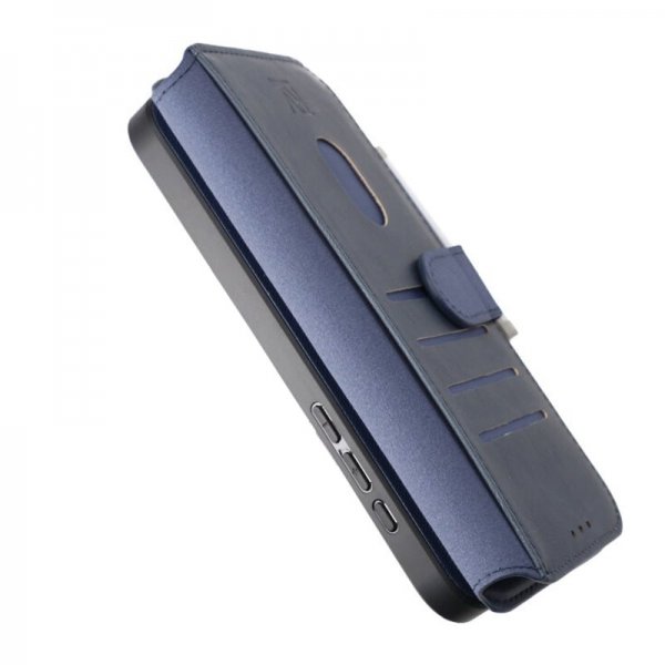 Rvelon iPhone 15 Pro Max -kotelo, magneettinen, irrotettava kuori, sininen