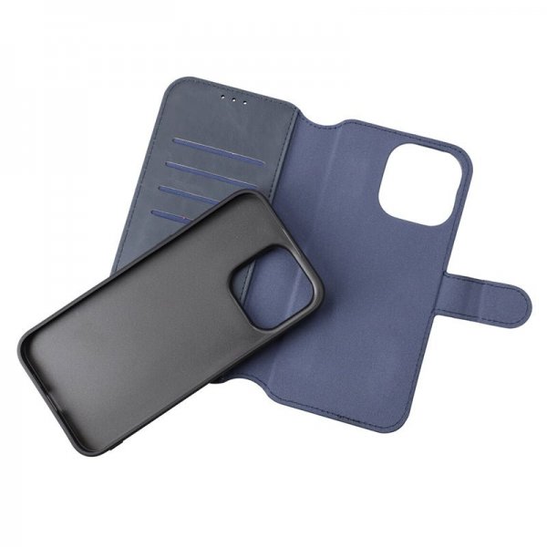 Rvelon iPhone 15 Pro Max -kotelo, magneettinen, irrotettava kuori, sininen